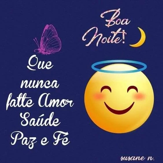 Boa noite paz e fé