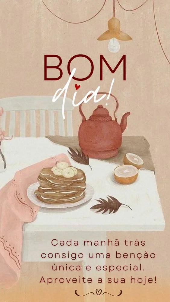 Bom dia de bênçãos especial