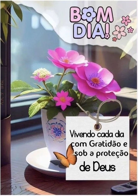 Bom dia com gratidão