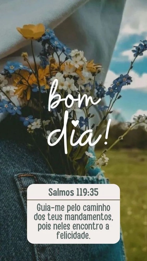 Bom dia com Salmos 119:35