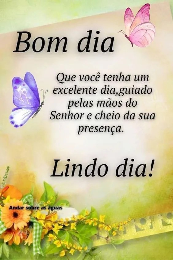 Bom dia guiado pelo Senhor