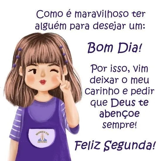 Para desejar um bom dia