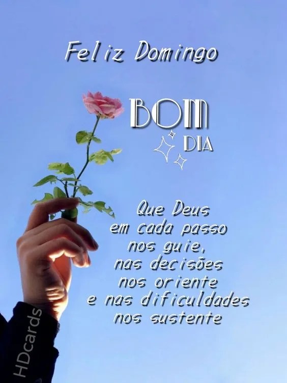 Domingo Deus nos guie