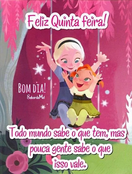 Feliz quinta-feira bom dia