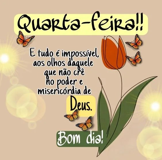 Quarta-feira misericórdia de Deus