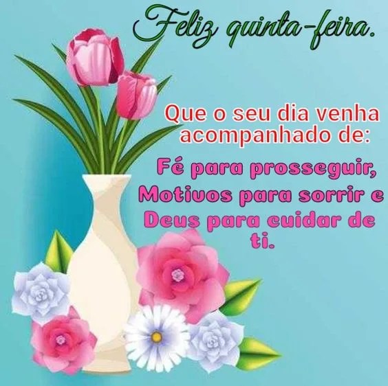 Feliz quinta-feira para sorrir