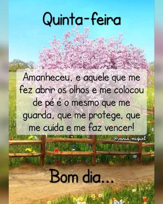 Quinta-feira amanheceu