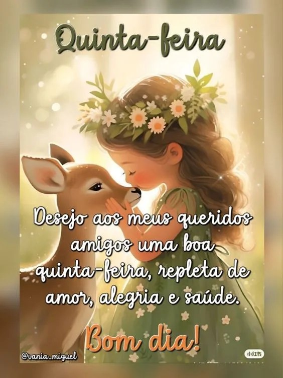 Desejo aos amigos uma boa Quinta