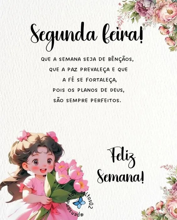 Segunda-feira de bênçãos