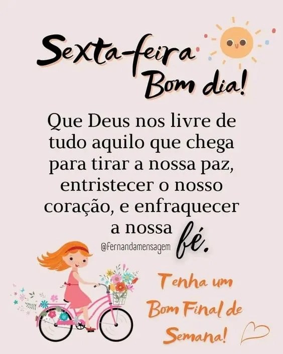 Sexta-feira Deus nos livre