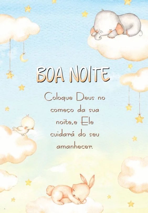 Coloque Deus no começo da noite