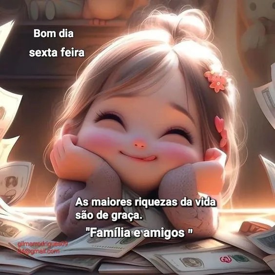 Bom dia Sexta-feira família 