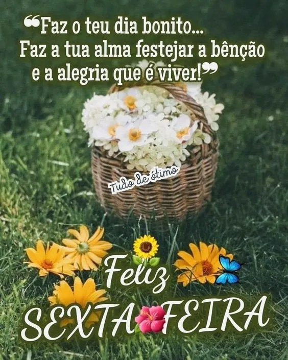 Sexta-feira dia bonito