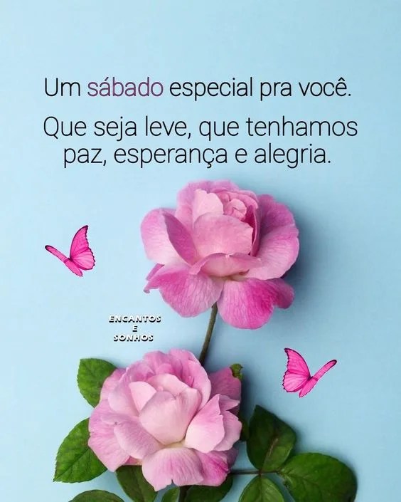 Um Sábado especial pra você
