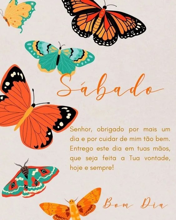 Sábado obrigado por mais um dia