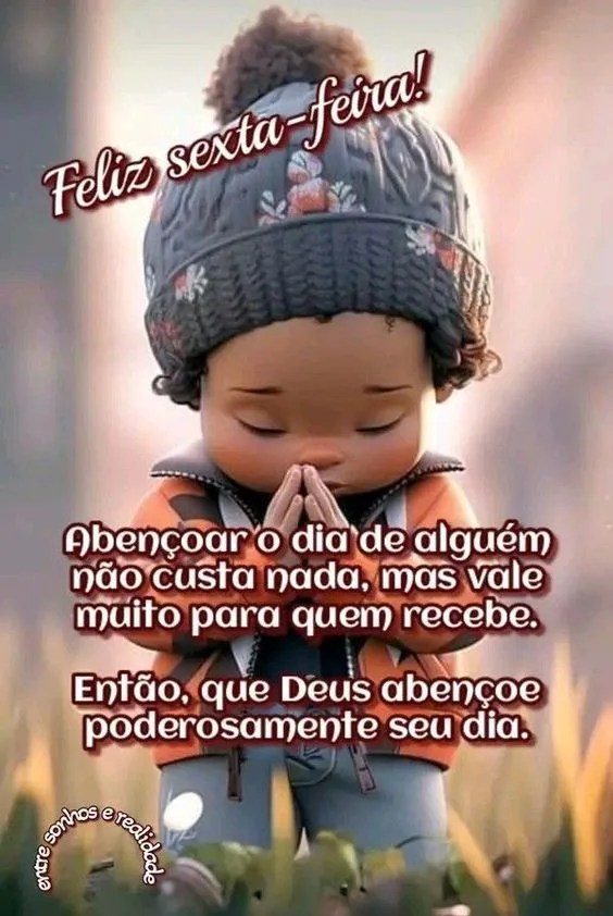 Sexta-feira abençoar o dia