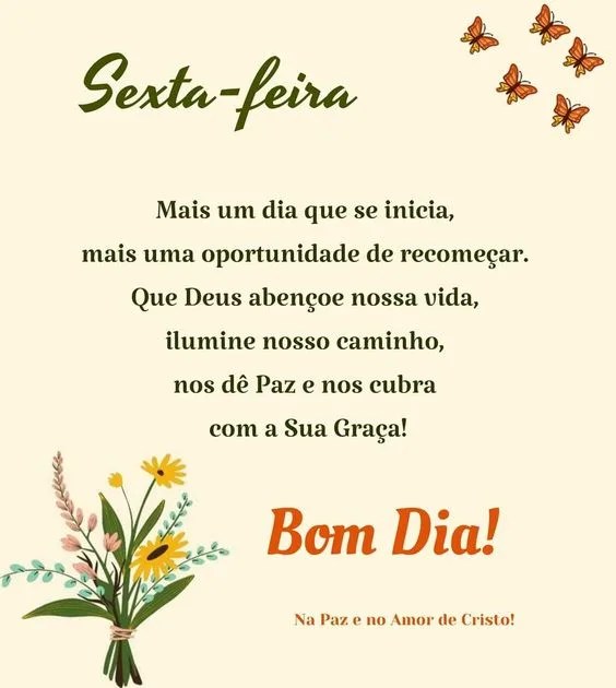 Sexta-feira mais uma oportunidade