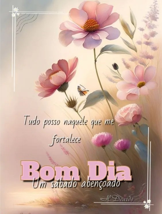 Bom dia Sábado abençoado