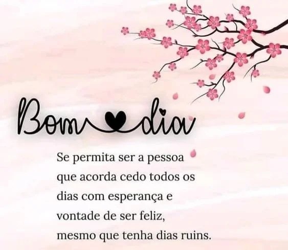 Bom dia feliz para status