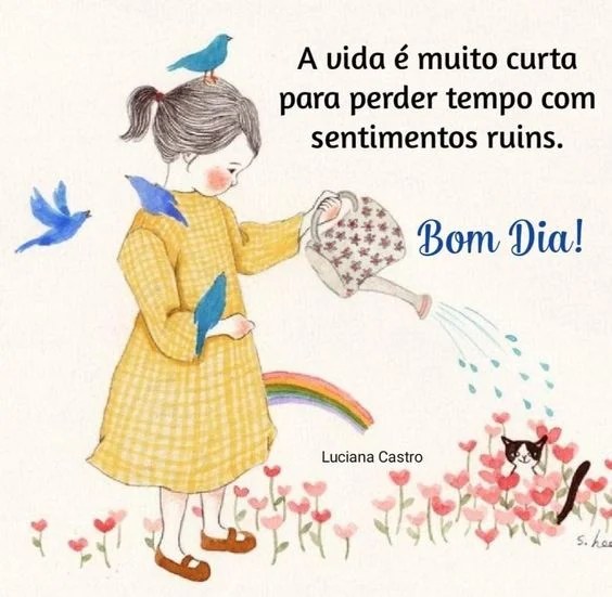 Bom dia sobre a vida