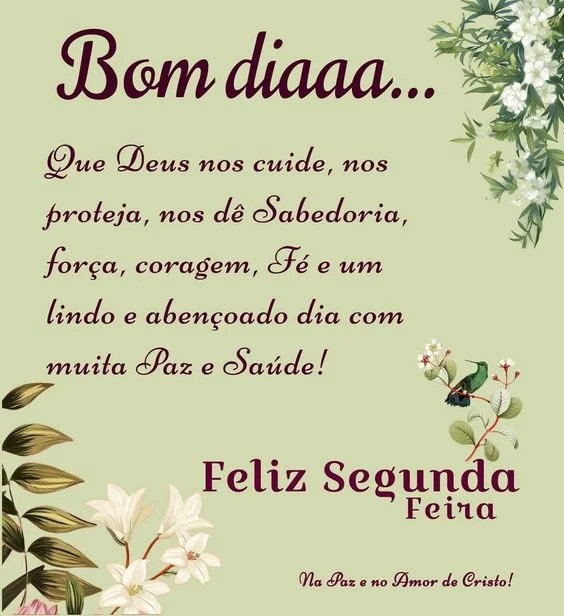Bom dia que Deus cuide