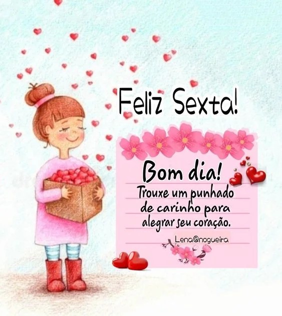 Feliz Sexta com carinho