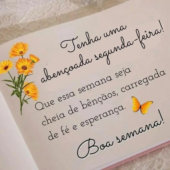 Semana seja de bênçãos