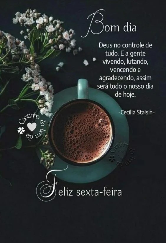 Bom dia com Deus no controle