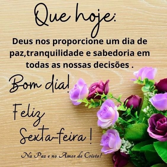 Deus proporcione dia de paz