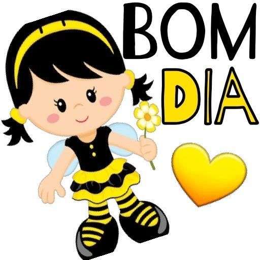 Figurinhas de bom dia