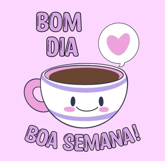 xícara de café desejando bom dia amoroso